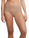 Culotte taille haute invisible TU CHANTELLE "SoftStretch" C26470 - Café Latté 02T