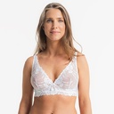 Soutien-gorge sans armatures LOUISA BRACQ "Nympha" 530-07 - Blanck BLC