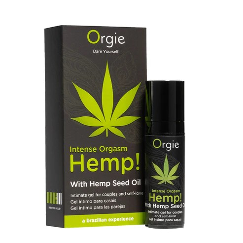 Gel stimulant orgasmique à base de chanvre ORGIE "Hemp! Intense Orgasm" 51393 - 15ml