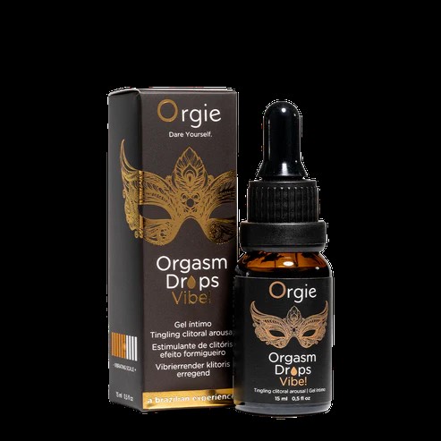 Gouttes pour le plaisir clitoridien ORGIE "Orgasm Drops Vibe!" 51652 - 15ml