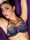 Soutien-gorge corbeille LISE CHARMEL "Déesse Désirs" ACH3077 - Mauve Désir 1547