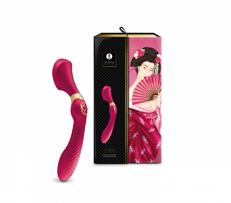 Stimulateur Multi-Plaisirs SHUNGA "Zoa" 601 - Framboise