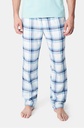 Pantalon de pyjama/d'intérieur 100% coton ARTHUR "Carreaux Yale" GPA - Ecru Bleu YALEH24
