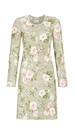 Chemise de nuit avec patte de boutonnage Coton&Modal RINGELLA "Modèle de rose romantique" 4511041 - Vert 563