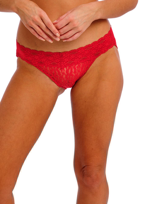 Slip WACOAL "Halo Lace" WA878205 - Equestrian Red 623