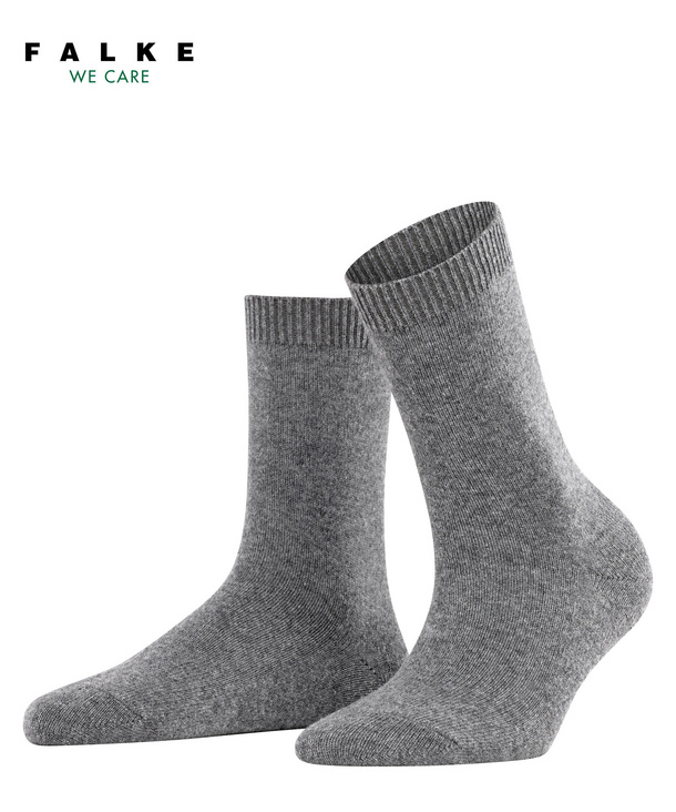 Chaussettes dame laine&cachemire FALKE "Cosy Wool" 47050 - Light Greymel 3390