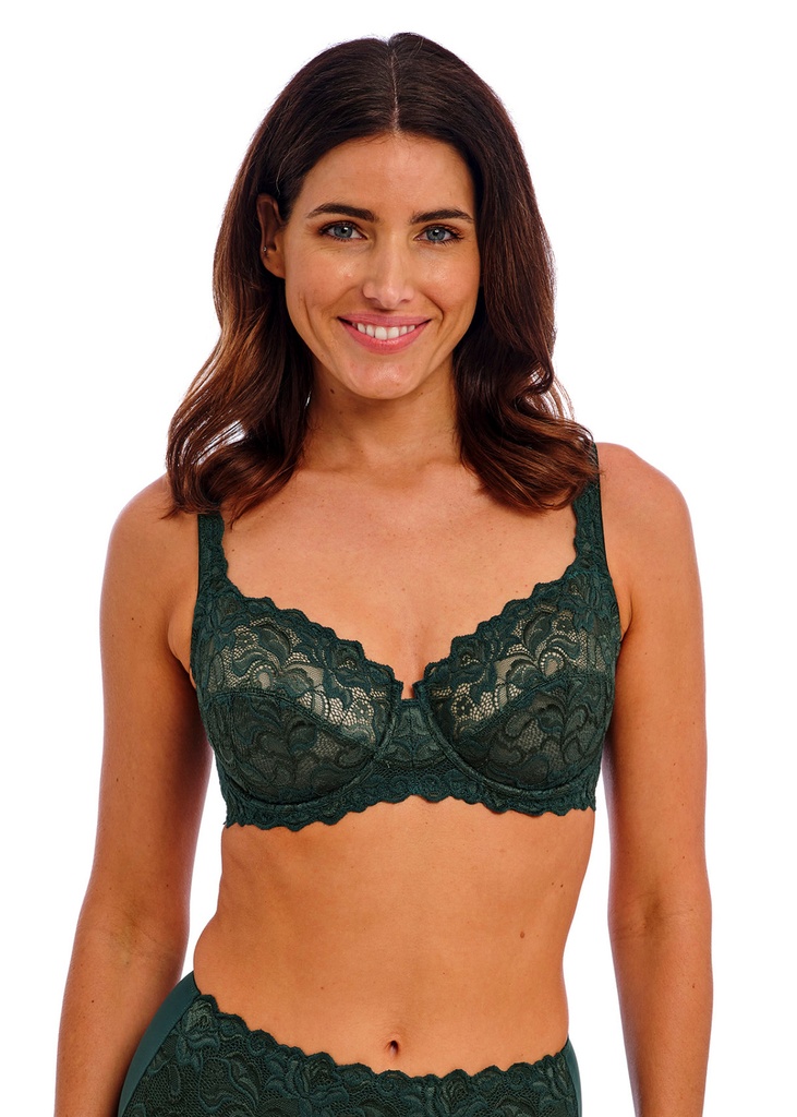 Soutien-gorge avec armatures classique WACOAL "Eglantine" WEBFA662 - Ponderosa Pine POD (85, B)