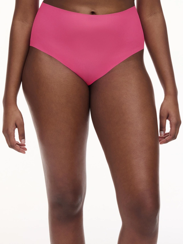 Culotte taille haute sans couture CHANTELLE PULP "Pulpies" C22HC7 - Rose Pitaya 06X 