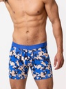 Boxer homme coton avec maintien intérieur LOIC HENRY "Every-D" KBD010F - Bleu Armée