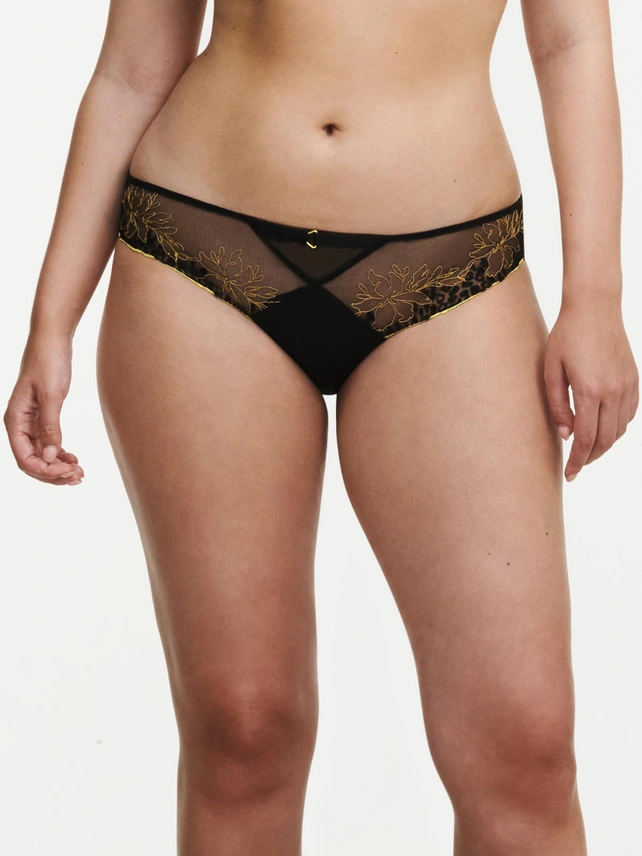 Slip CHANTELLE PULP "Spice" C22BA0 - Noir Jaune 0IU