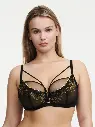 Soutien-gorge armaturé enveloppant CHANTELLE PULP "Spice" C22BMU - Noir Jaune 0IU