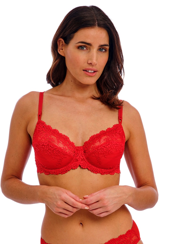 Soutien-gorge avec armatures WACOAL "Embrace Lace" WA065191 - Equestrian Red 623 (85, C)