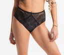 Culotte taille haute LOUISA BRACQ "Swan" 529-50 - Noir NR0