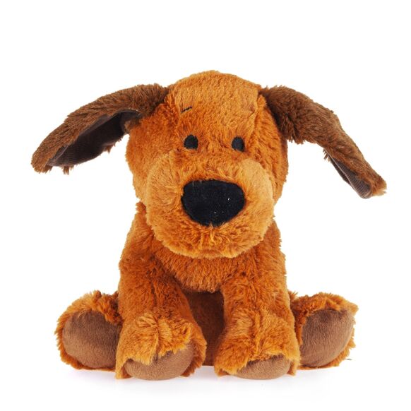 Bouillotte Peluche Chien Brun L'ARTISAN DU BIEN-ETRE