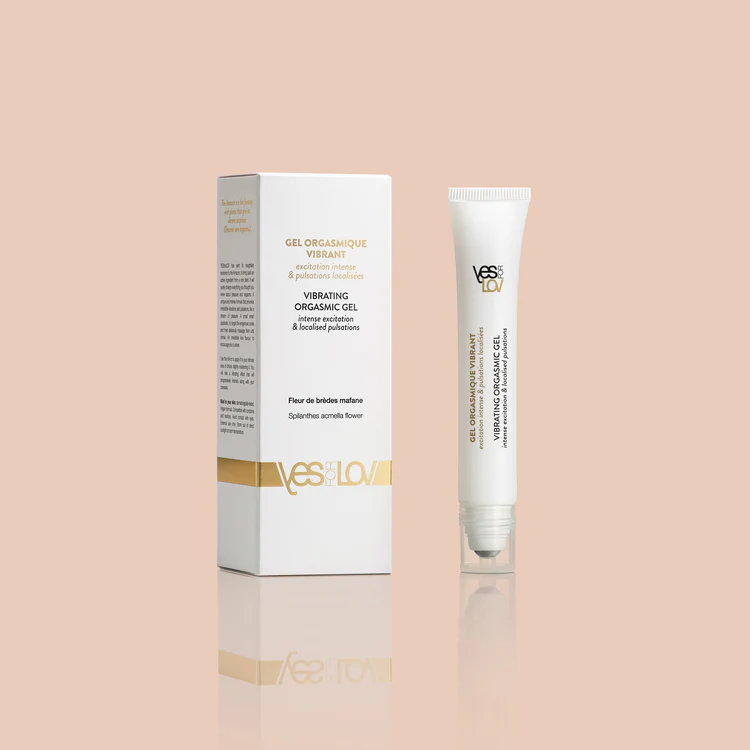 Gel orgasmique vibrant YES FOR LOVE "Excitation intense & pulsations localisées" YFL01B45 - 20ml