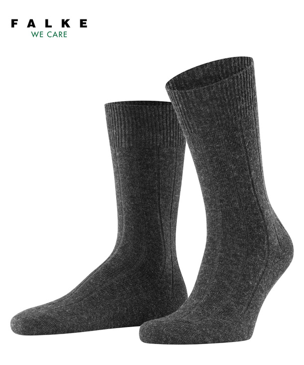 Chaussettes Hommes Laine FALKE "Lhasa" 14405 - Anthra. Mel. 3080 (39/42)