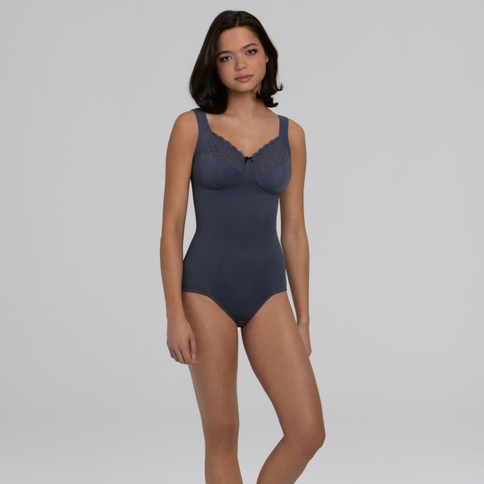 Combiné d'allègement sans armatures ANITA TOPCOMFORT "Havanna" 3513 - Bleu Ombre 463