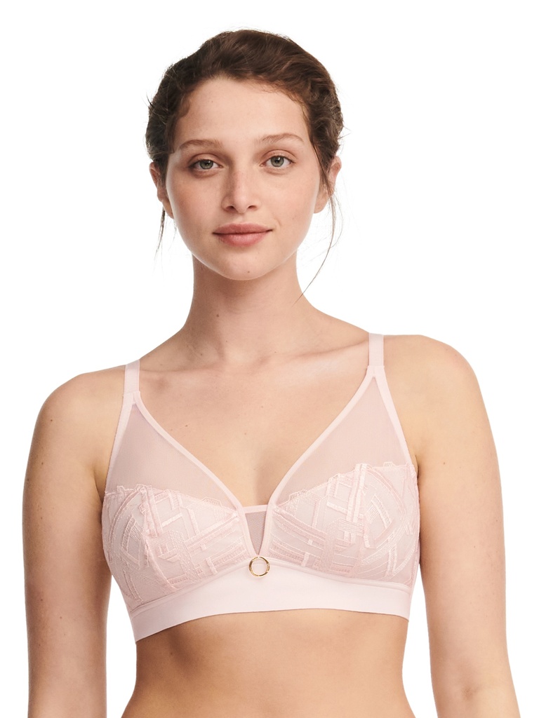 Soutien-gorge sans armature maintien CHANTELLE "Graphic Support" C21S20 - Rose Taffetas 0JV