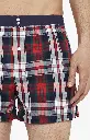 Caleçon américain homme avec maintien 100% coton bio ARTHUR "Le Club" CSP - Rouge PM011