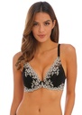 Soutien-gorge plongeant armature WACOAL "Embrace Lace" WA853291 - Black BLK