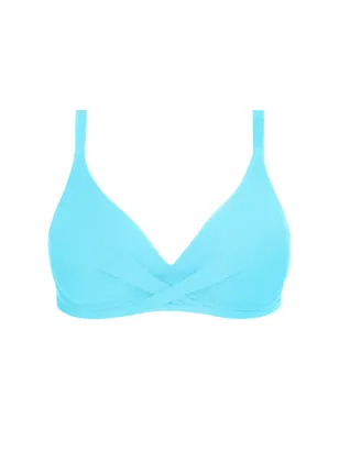 Haut de Bikini armaturé triangle ANTIGEL "La Chiquissima" FBB3314 - Turquoise Chic 5300 