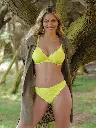 Bas de Bikini slip ANTIGEL "La Vogueuse" FBB1307 - Vert Pistache 3265