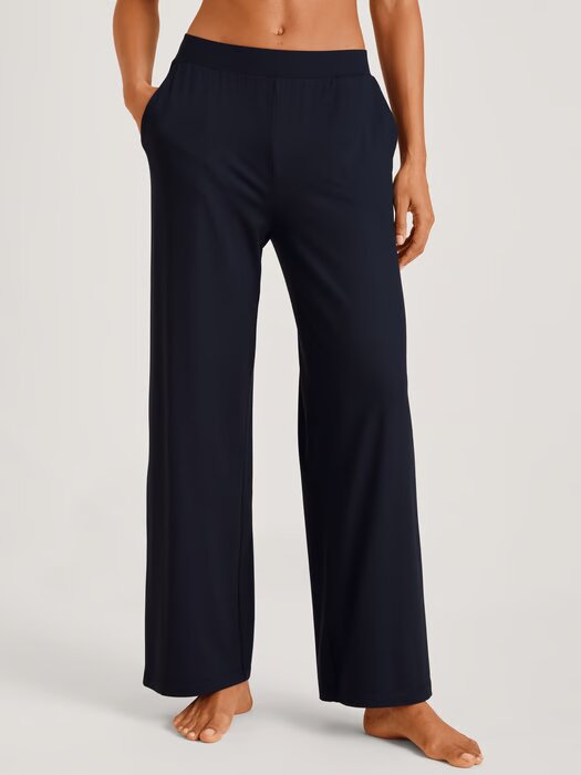 Pantalon dame homewear CALIDA "Deepsleepwear Balancing"" 29390 - Dark Lapis Blue 339 (XS)