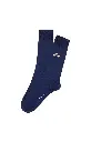 Chaussettes fantaisies homme TU ARTHUR FEB - Marine Fil d'Ecosse Brodée SURFE25