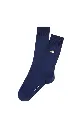 Chaussettes fantaisies homme TU ARTHUR FEB - Marine Fil d'Ecosse Brodée SNEAE25