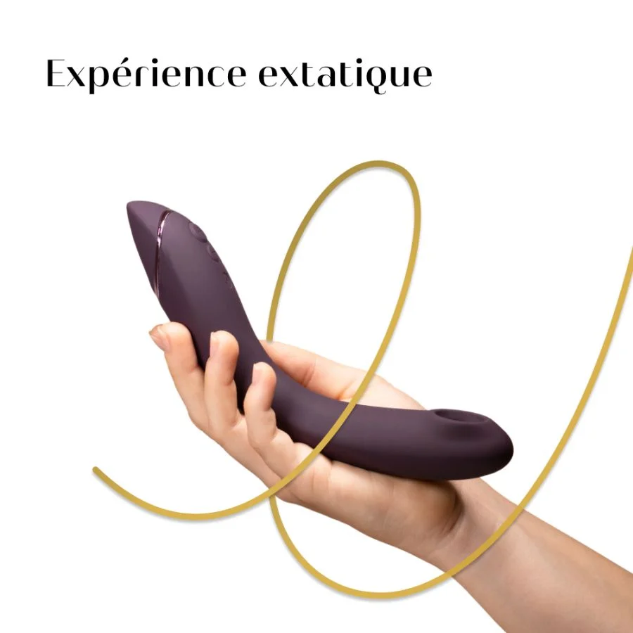 Stimulateur clitoridien et point G WOMANIZER "OG" - Aubergine