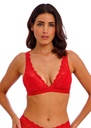 Soutien-gorge triangle sans armatures WACOAL "Embrace Lace" WA852191 - Equestrian Red 623