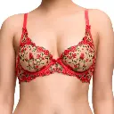Soutien-gorge triangle avec armatures DITA VON TEESE "Rosewyn" D57044 - Flame