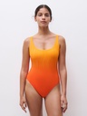Maillot sans armature avec coques CHANTELLE "Swim One Size" C12VU9 - Sunrise Tie & Dye A40