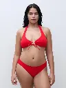Haut de Bikini avec coques sans armatures  CHANTELLE "Swim One Size" C12VQA - Cerise A39