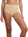 Culotte taille haute invisible TU CHANTELLE "SoftStretch" C26470 - Jaune Tournesol 056