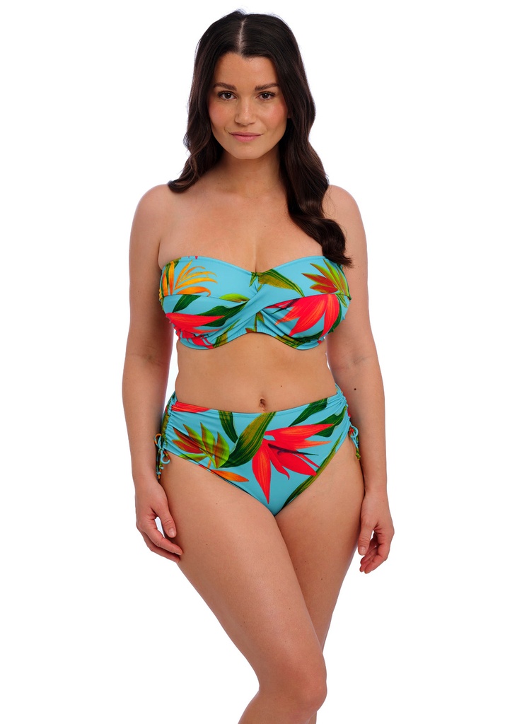 Bas de Bikini culotte ajustable FANTASIE "Pichola" FS503978 - Aqua AQA (M)
