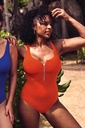 Maillot avec tirette ANITA ROSA FAIA "Elouise" M5 7742 - Sunset 125