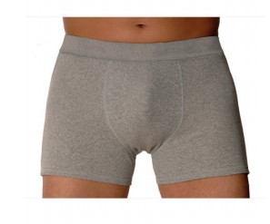 Boxer homme anti-fuite modérée ACHEL SANTE by LEMAHIEU T5321 - Chiné Gris (4)