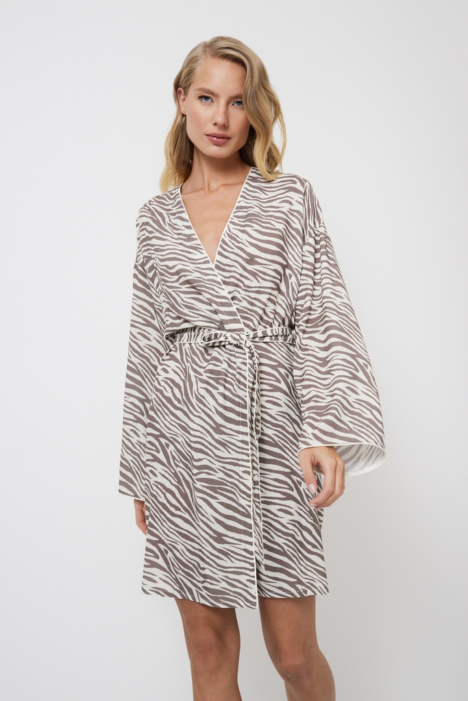 Peignoir ARUELLE "Manuela" S25-AR-MANU-G - White