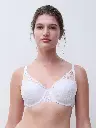 Soutien-gorge avec armatures spacer plongeant CHANTELLE "Origins C13XND - Blanc 010