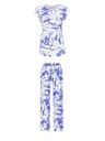 T-shirt & Pantalon long 50% coton RINGELLA "Léger et Aéré" 5251407 + 5251511 - Bleu 201