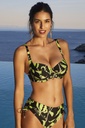 Bas de Bikini slip coulissant LISE CHARMEL "Fleurs de Nuit" ABB0688 - Nuit Luciole 18071