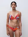Haut de Bikini armaturé push-up CHANTELLE "Icon" C16VNP - Painted Flowers A01 