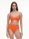 Bas de Bikini culotte taille haute CHANTELLE "Hera" C16WC5 -Savane orange A08