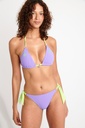 Haut de Bikini triangle avec coques sans armatures BANANA MOON "Braro Beachterry" - Lilas Vert LNG15