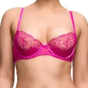 Soutien-gorge balconnet DITA VON TEESE "Tryst" D59061 - Fuchsia