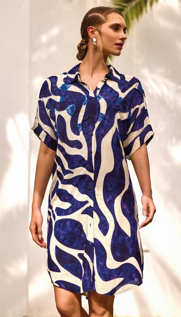 Chemise de plage DAVID "Hope" DA25-021 - Ocean Move MLT