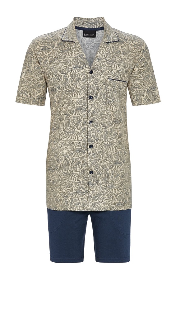 Pyjama short homme RINGELLA "Moderne et Intemporel" 5241313 - Caramel 158