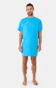 Chemise de nuit homme TU maxi T-shirt ARTHUR "2CV Branché" MTU - Bleu 2CVCE25