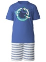 Pyjama short garçon 100% Coton CALIDA "Kids Wakeboard" 57871 - Deep Cobalt 465